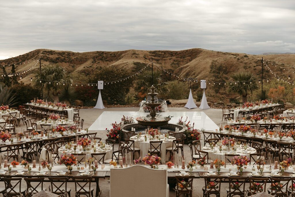 Hummingbird Nest Ranch Wedding Venue Detail Photographed by Nicole Kirshner