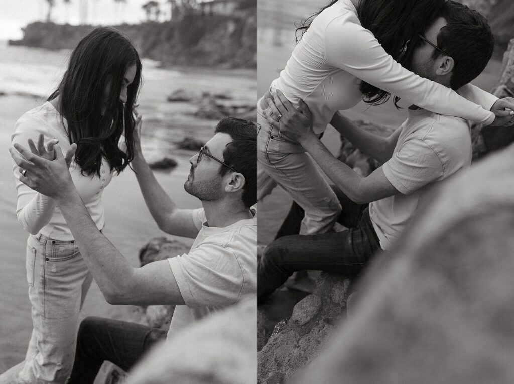OC Beach Couples Session Photographed by NICOLE KIRSHNER