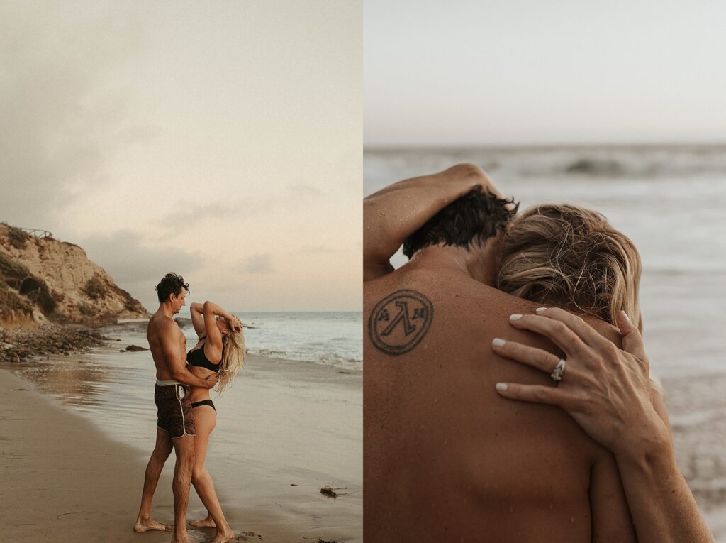 Crystal Cove Couples Session Photographed by NICOLE KIRSHNER