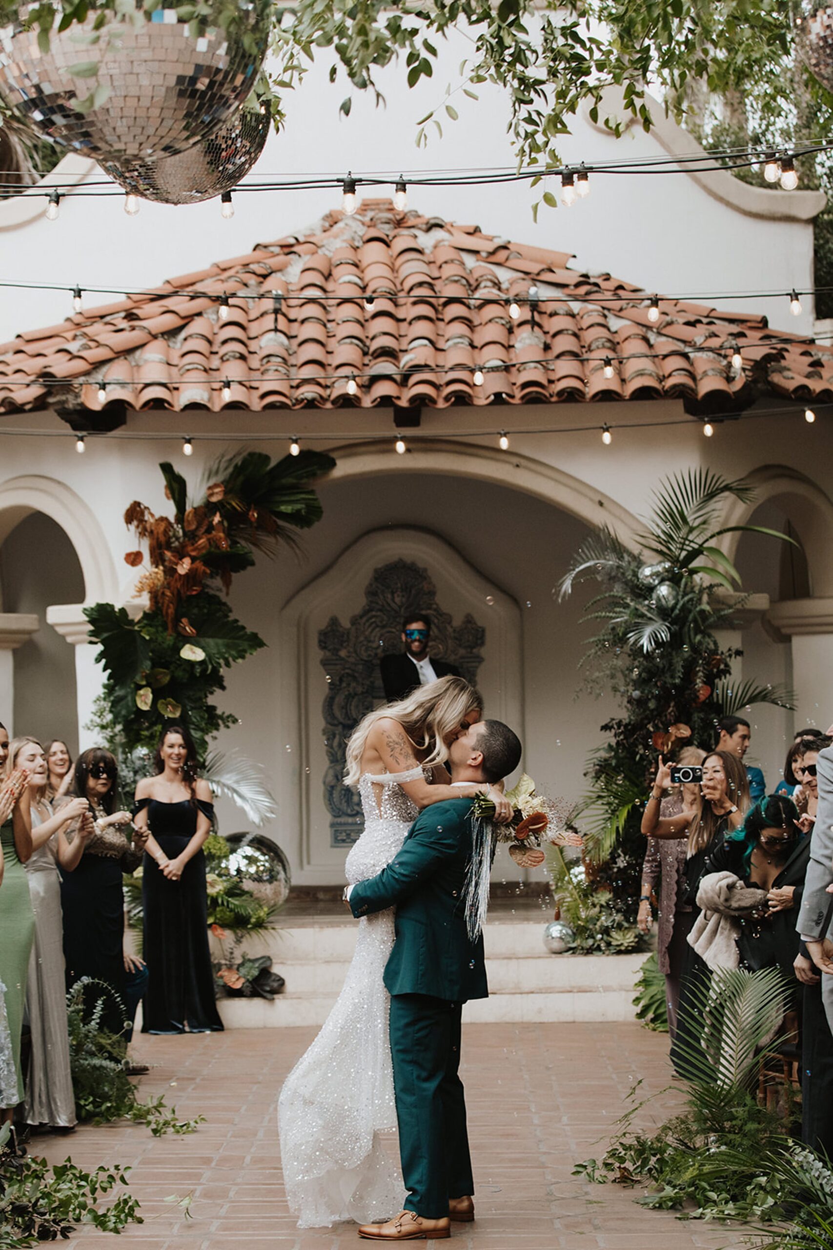 Rancho Las Lomas Disco Wedding Photographed by NICOLE KIRSHNER